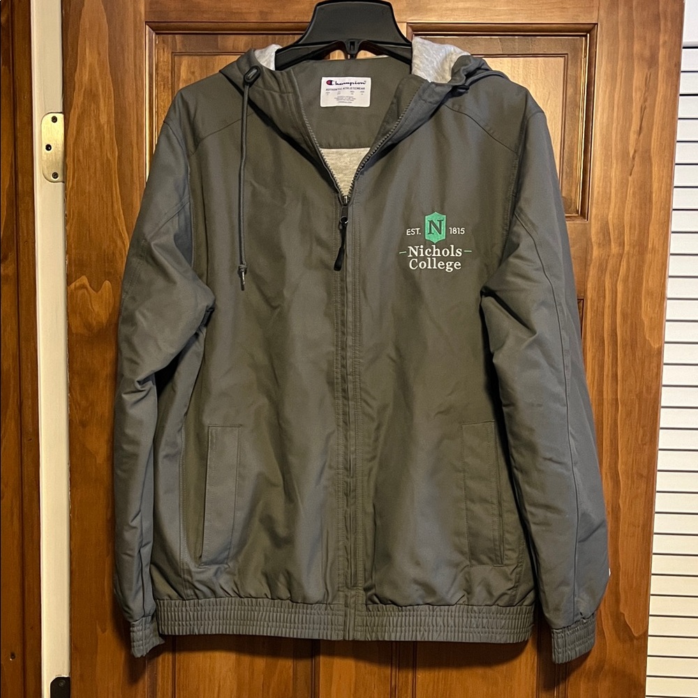 Nichols College Est 1815 Full Zip Up Long Sleeve Hooded Jacket